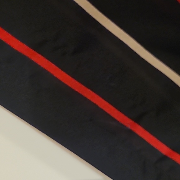 Club Monaco, sz 12 l, Navy dress with red and cream stripes - Picture 2 of 4